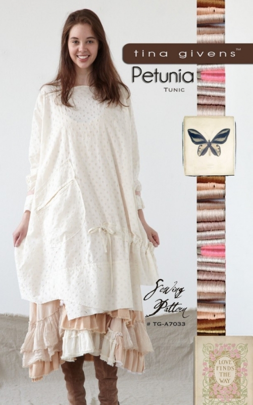 Sew Tina Givens Paper Sewing Pattern Petunia Tunic