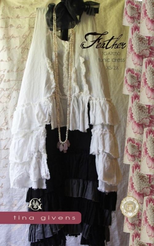 Sew Tina Givens Paper Sewing Pattern Feather Tunic
