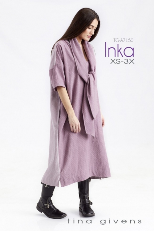 Sew Tina Givens Paper Sewing Pattern Inka Dress