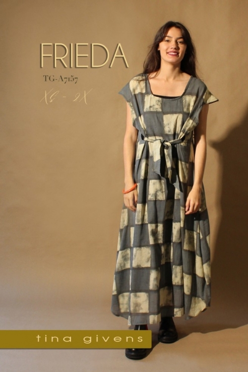 Sew Tina Givens Paper Sewing Pattern Frieda Dress