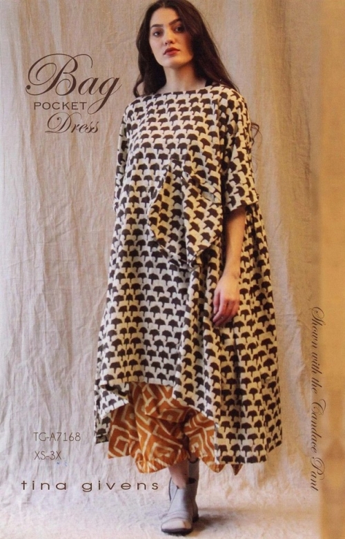 Sew Tina Givens Paper Sewing Pattern Bag Dress