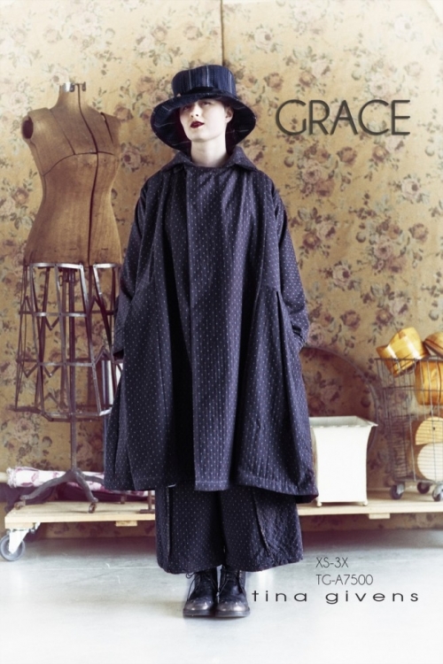 Sew Tina Givens Paper Sewing Pattern Grace Coat