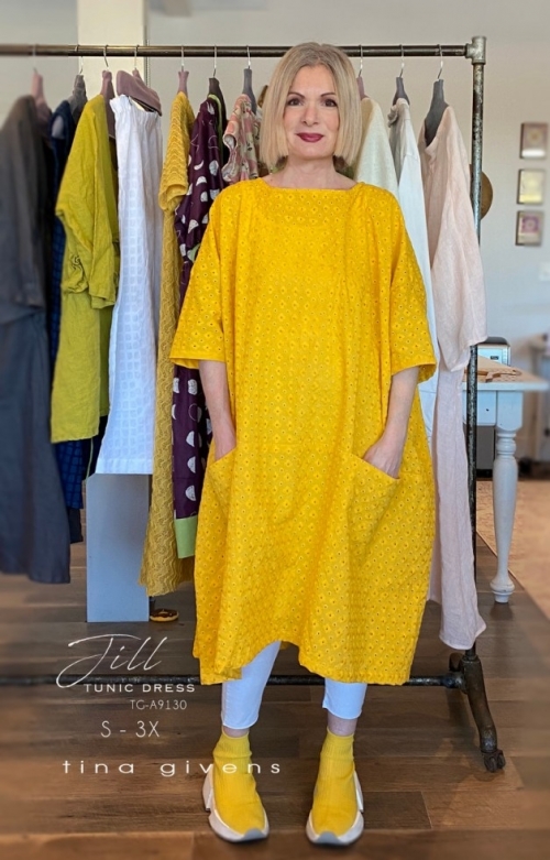 Sew Tina Givens Paper Sewing Pattern Jill Tunic Dress