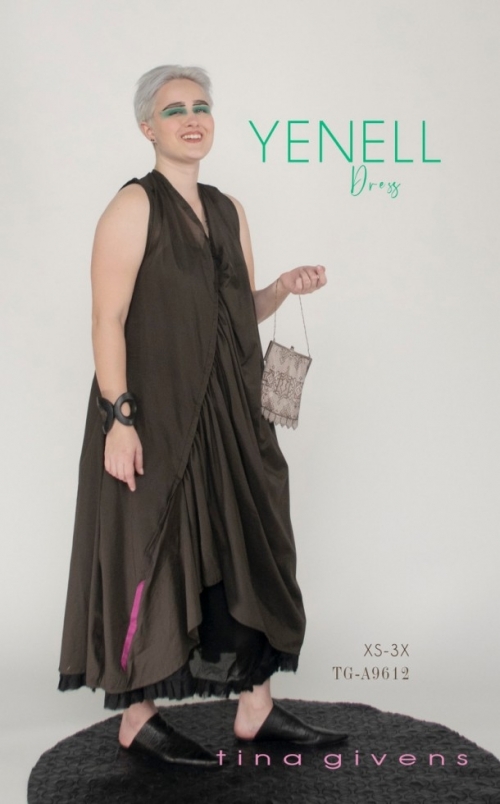 Sew Tina Givens Paper Sewing Pattern Yenell Dress