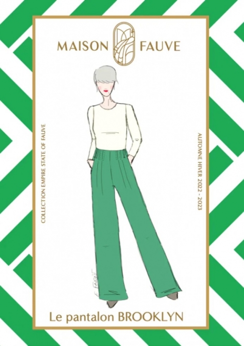 Maison Fauve Paper Sewing Pattern Brooklyn Pants