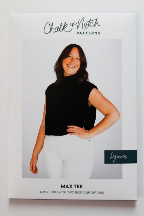 Chalk and Notch Paper Sewing Pattern Max Tee