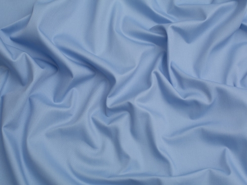 Minerva Core Range Polyester Cotton Drill Fabric Sky