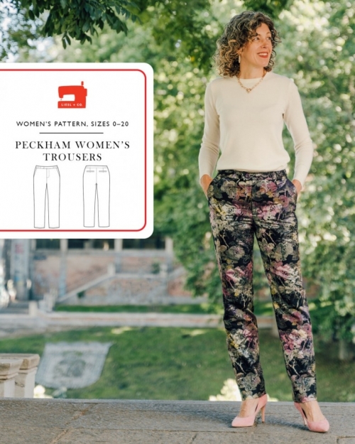 Liesl + Co Paper Sewing Pattern Peckham Trousers