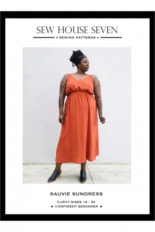 Sew House Seven Paper Sewing Pattern Sauvie Sundress
