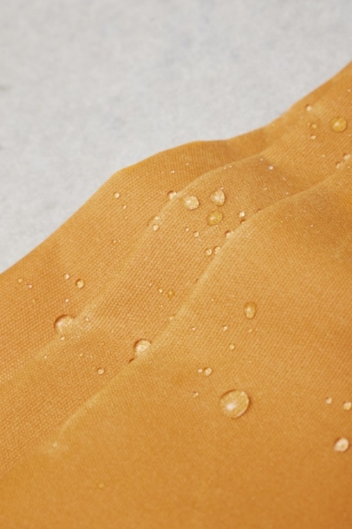 Mind The MAKER Weighty Waxed Cotton Fabric Curry