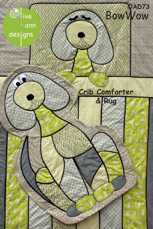 Olive Ann Designs Paper Sewing Pattern Bow Wow