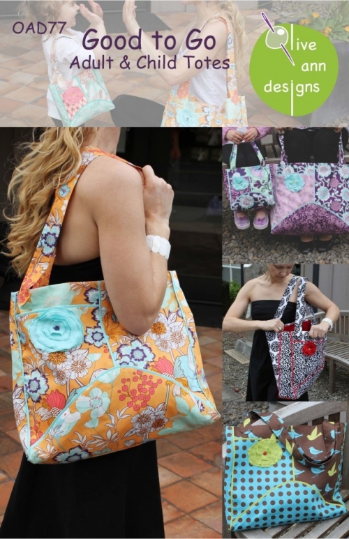Olive Ann Designs Paper Sewing Pattern Good To Go