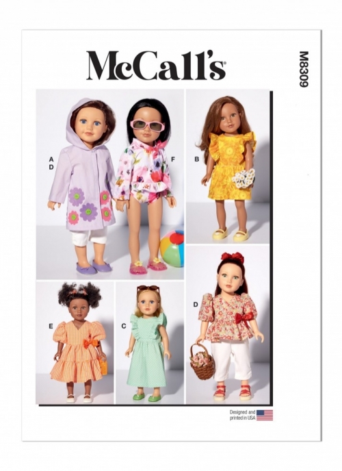 McCalls Paper Sewing Pattern 8309