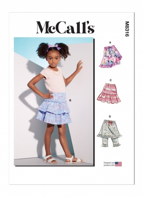 McCalls Paper Sewing Pattern 8316