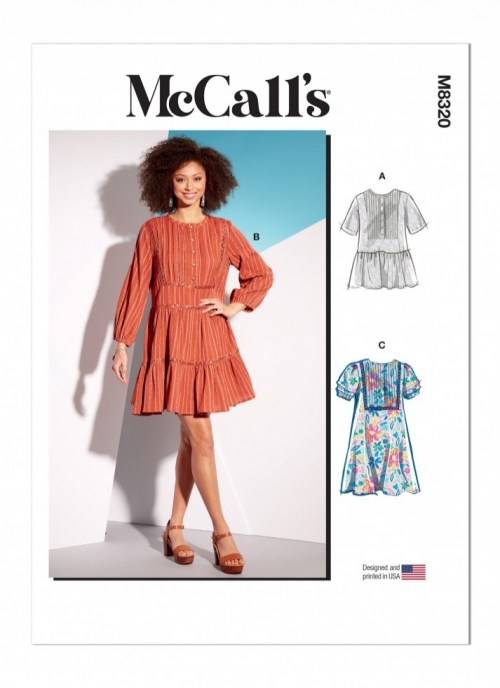 McCalls Paper Sewing Pattern 8320