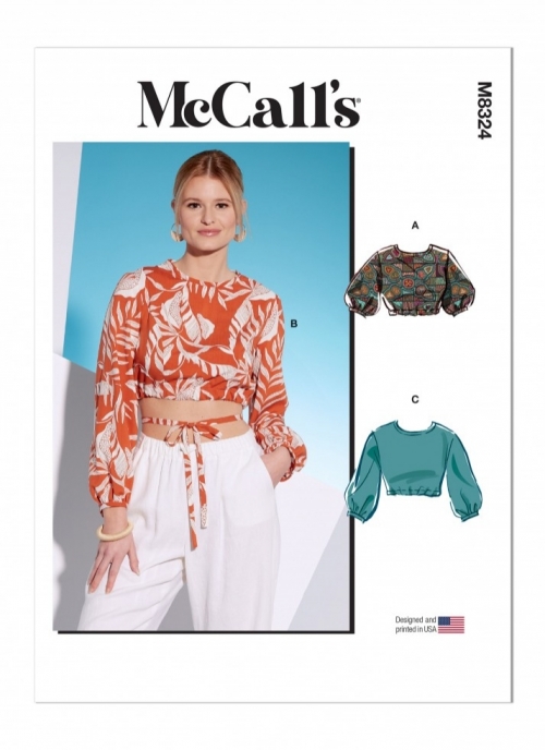 McCalls Paper Sewing Pattern 8324