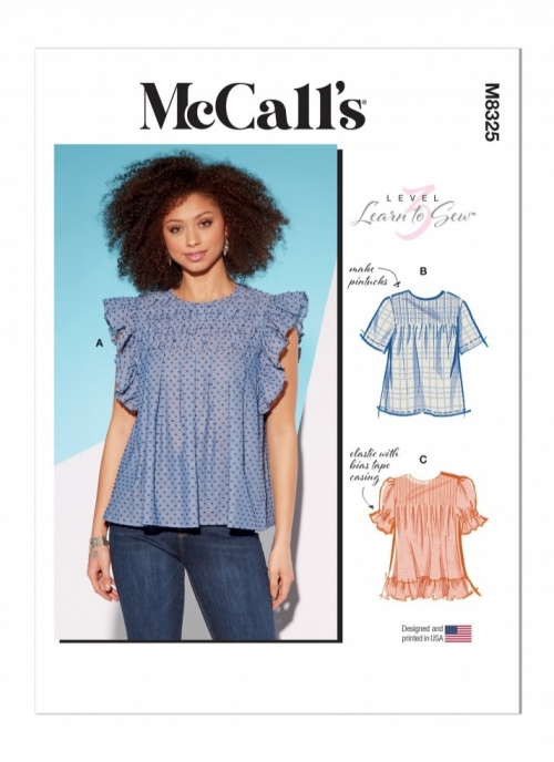 McCalls Paper Sewing Pattern 8325