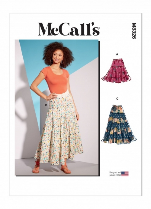 McCalls Paper Sewing Pattern 8326