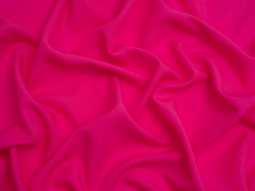 Minerva Core Range Soft Touch Crepe Fabric Bright Cerise