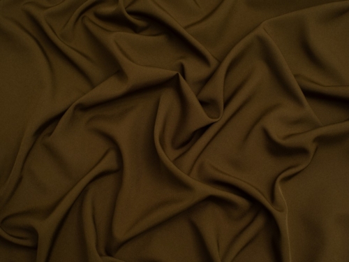 Minerva Core Range Soft Touch Crepe Fabric Dark Olive