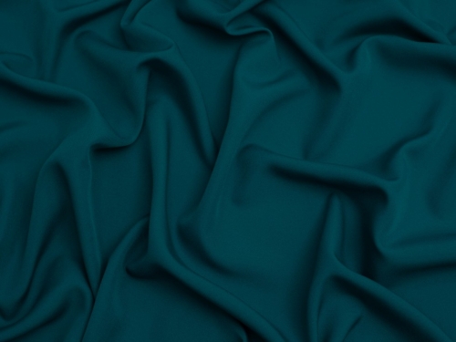 Minerva Core Range Soft Touch Crepe Fabric Dark Petrol