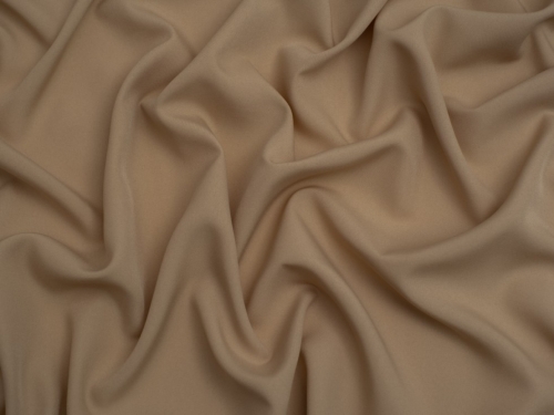 Minerva Core Range Soft Touch Crepe Fabric Dusky Beige
