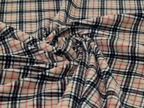 Polar Fleece Fabric Beige
