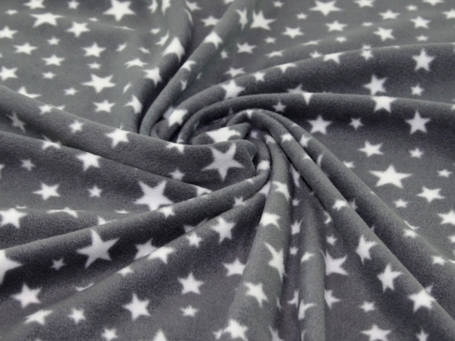 Polar Fleece Fabric Grey