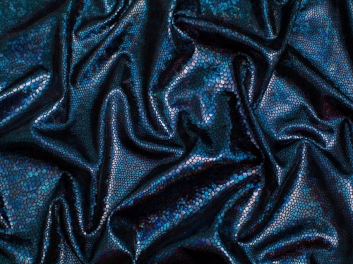 Minerva Core Range Holographic Activewear Lycra Four Way Stretch Knit Fabric
