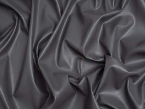 Minerva Core Range Stretch Faux Leather Fabric Dark Taupe