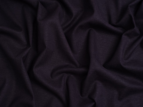 Minerva Core Range Stretch Woven Linen Viscose Fabric Navy