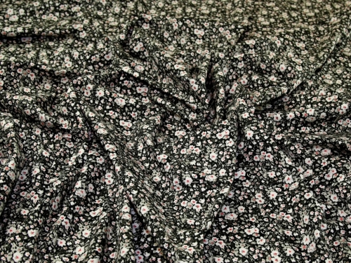 100% Cotton Poplin Fabric Black