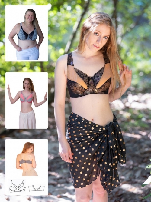 Booby Traps Paper Sewing Pattern Vanessa Bra