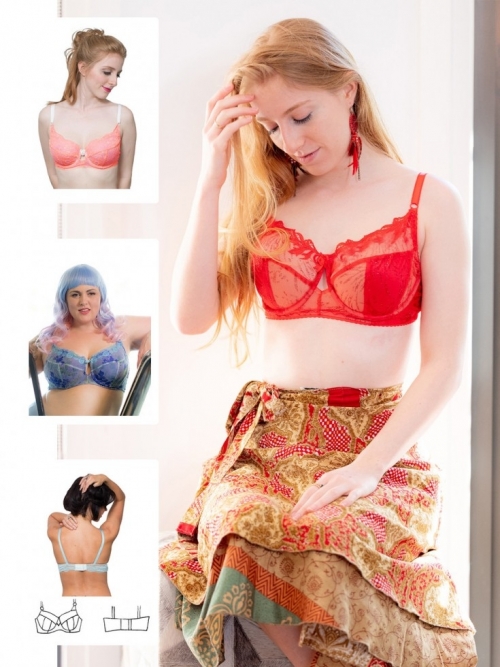 Booby Traps Paper Sewing Pattern Baroque Bra
