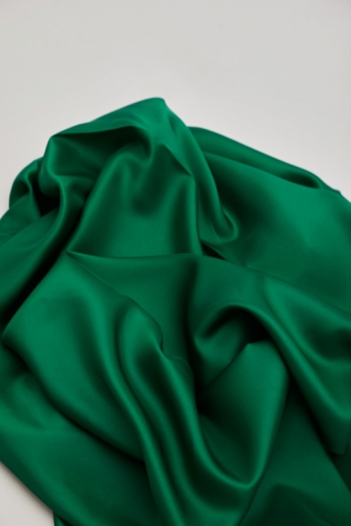 Mind The MAKER Viscose Plain Lining Fabric Bottle Green