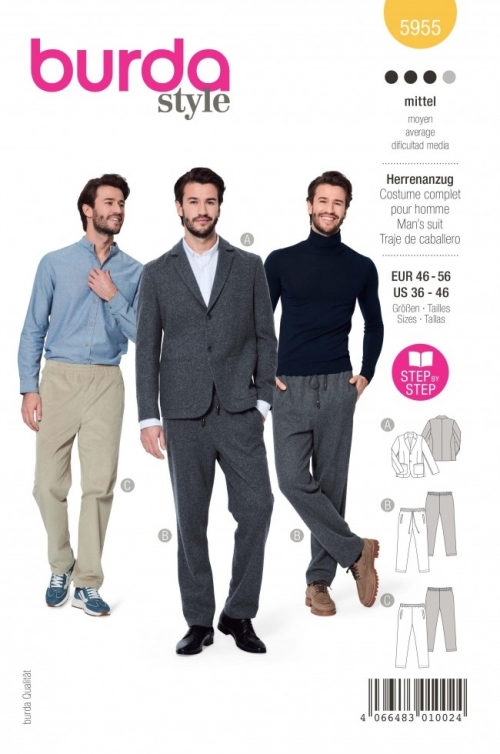 Burda Paper Sewing Pattern 5955