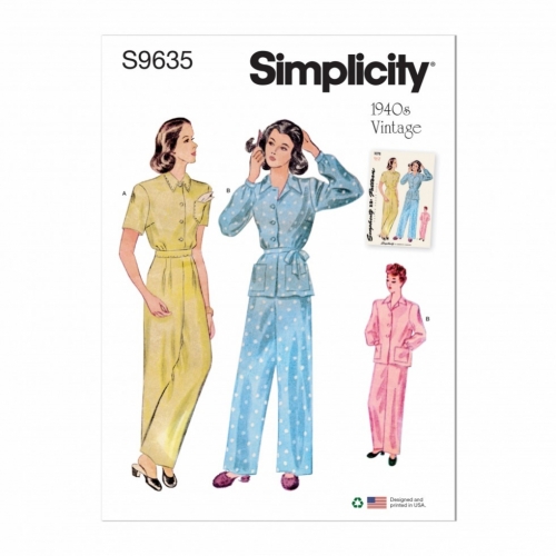 Simplicity Paper Sewing Pattern 9635