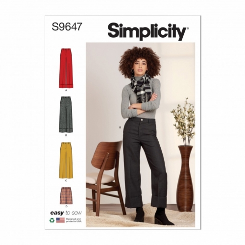 Simplicity Paper Sewing Pattern 9647
