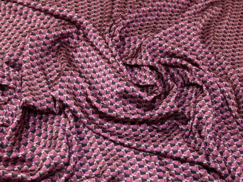 Deadstock Charmeuse Silky Satin Fabric Pink