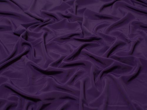 Minerva Core Range Polyester Morrocaine Crepe Fabric Purple