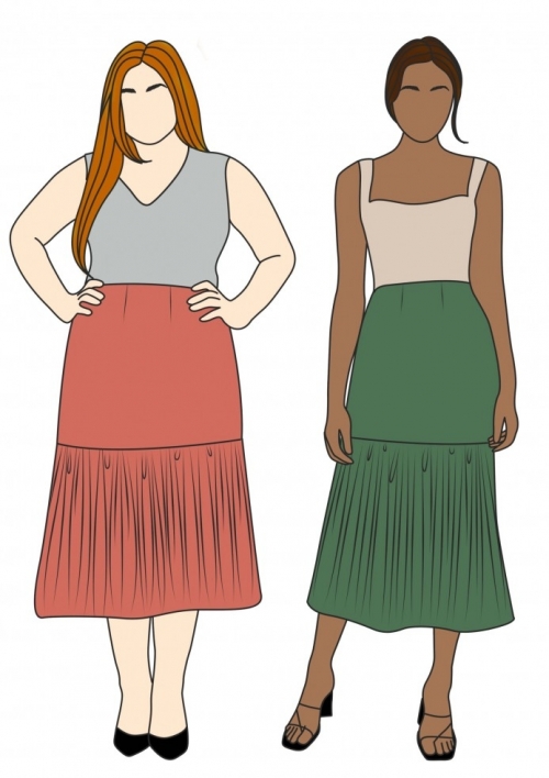 SIZE me Paper Sewing Pattern Florence Skirt