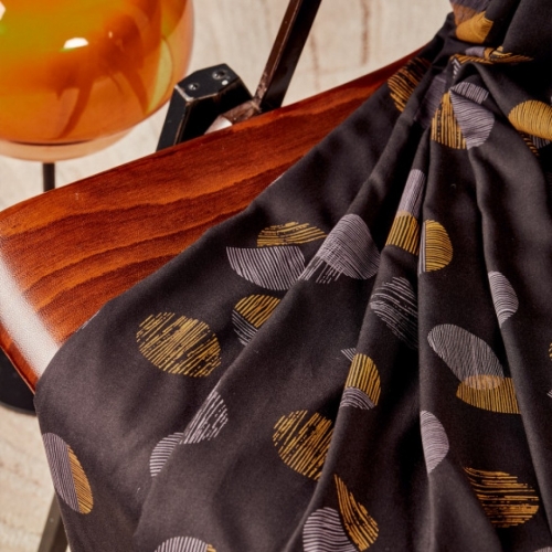 Atelier Brunette Jane Ecovero Viscose Challis Fabric Divine Parma