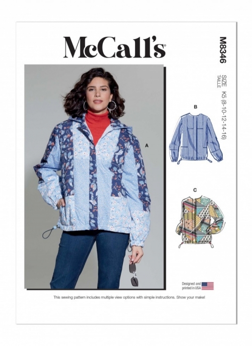 McCalls Paper Sewing Pattern 8346