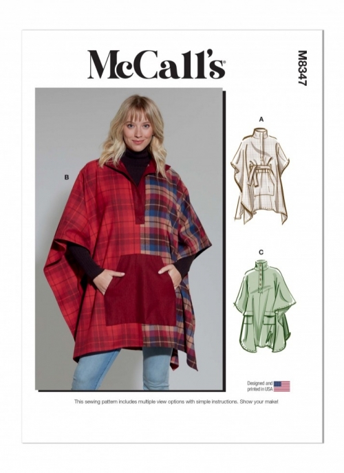 McCalls Paper Sewing Pattern 8347