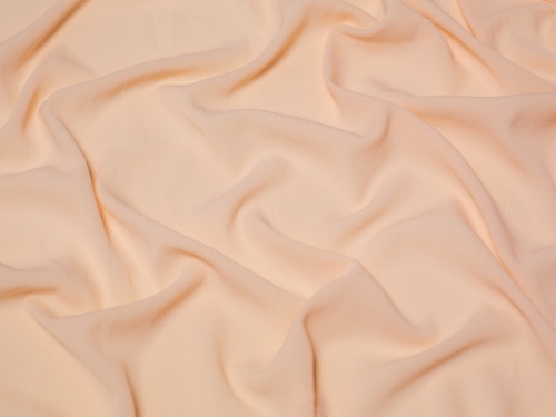 Minerva Core Range Pebble Textured Stretch Woven Crepe Fabric Light Blush