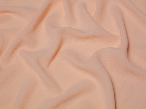 Deadstock Textured Stretch Woven Crepe Fabric Blush
