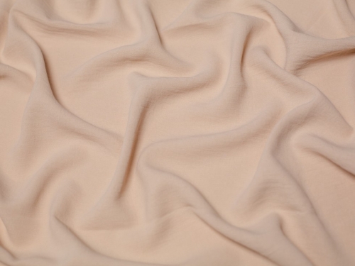 Minerva Core Range Ocean Washed Stretch Woven Crepe Fabric Stone