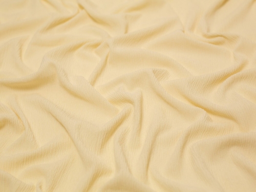 Minerva Core Range Tree Bark Textured Stretch Woven Crepe Fabric Cream