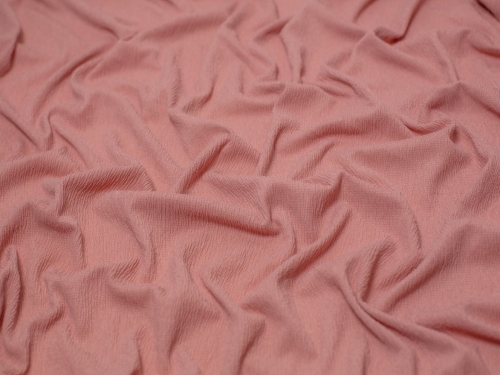 Minerva Core Range Tree Bark Textured Stretch Woven Crepe Fabric Dusty Pink