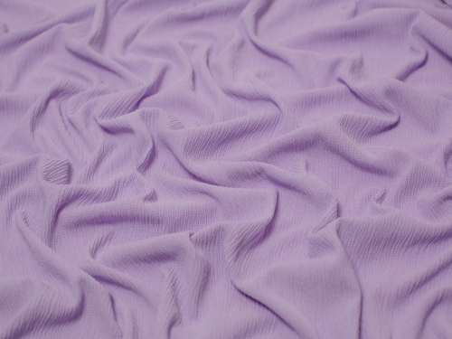 Minerva Core Range Tree Bark Textured Stretch Woven Crepe Fabric Lilac